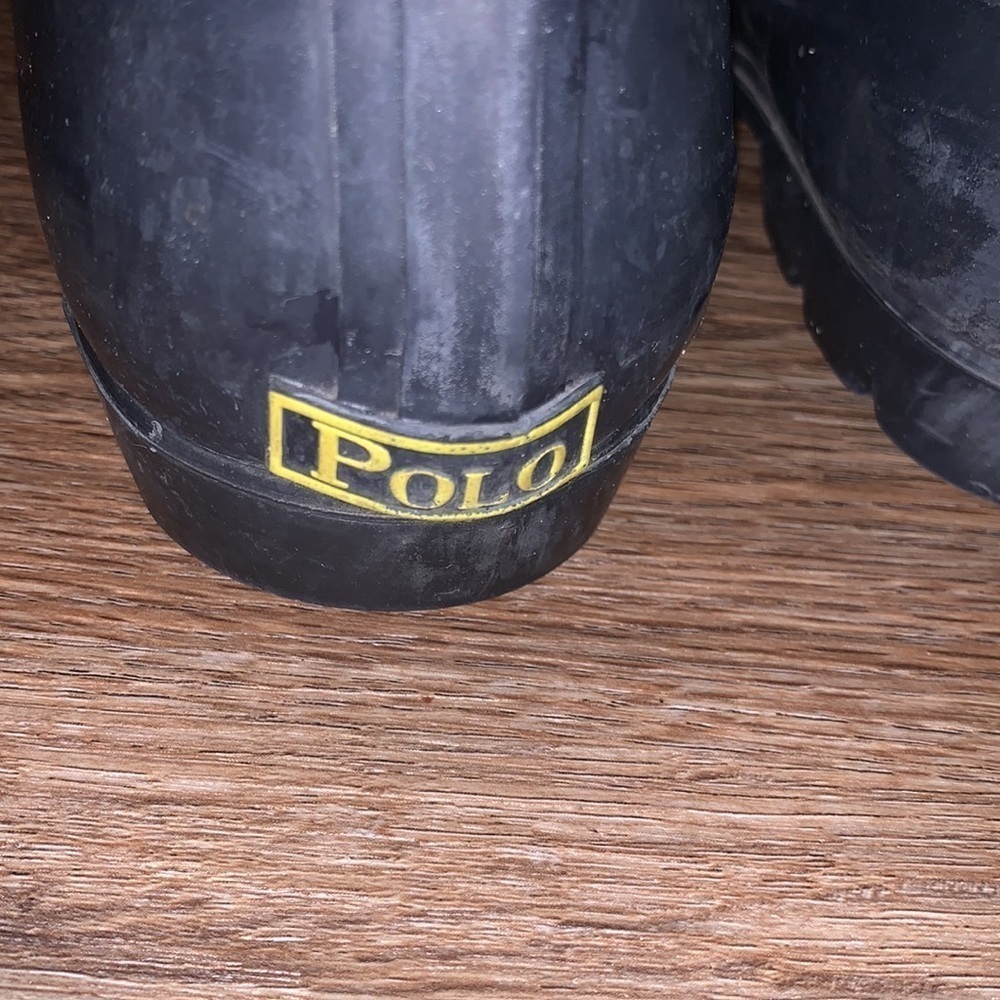 Polo Ralph Lauren rubber rain boots size - 7 - Picture 4 of 7